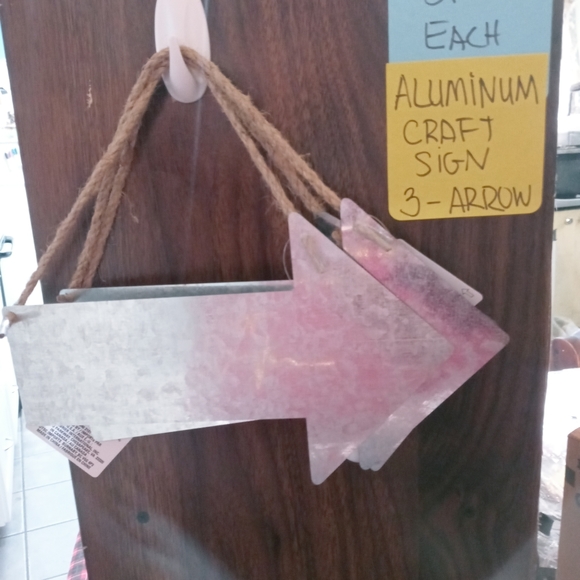 Aluminum craft sign $2 each - Picture 8 of 8